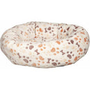 Trixie Lingo Bed - kerek, peremes fekhely (fehér/bézs) kutyák részére (50x40cm)