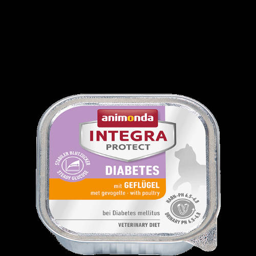 Animonda Integra Diabetes (baromfi) alutálkás - Cukorbeteg macskák részére (100g)