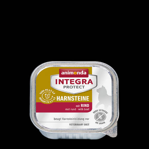Animonda Integra Harnsteine (marhahúsos) alutálkás - Struvitos macskák részére (100g)