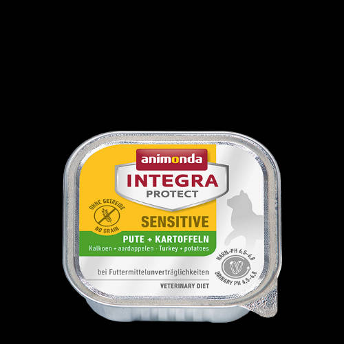 Animonda Integra Sensitive (pulyka-burgonya) alutálkás - Táplálék-intoleranciás macskák részére (100g)