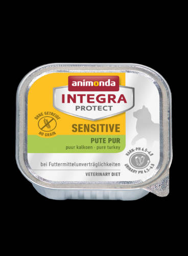 Animonda Integra Sensitive (pulyka) alutálkás - Táplálék intoleranciás macskák részére (100g)