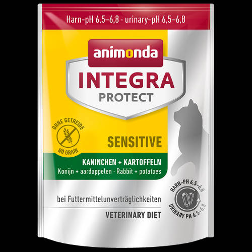 Animonda Integra Sensitive (nyúl-burgonya) száraztáp - Táplálék intoleranciás macskák részére (300g)