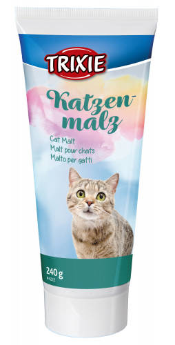 Trixie Katzen Malz Paste - kiegészítő eleség (szőroldó) malátás paszta macskák részére (240g)