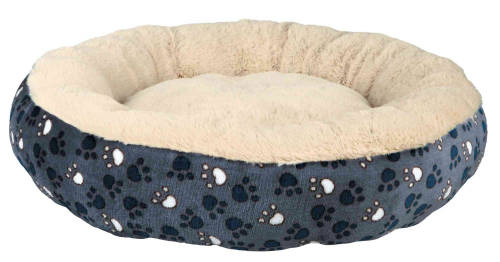 Trixie Tammy Bed - kerek, peremes fekhely (kék/bézs) kutyák részére (Ø50cm)