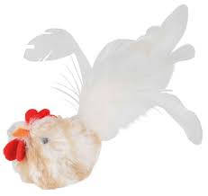 Trixie Chicken Plush - játék (csirke) macskák részére (8cm)