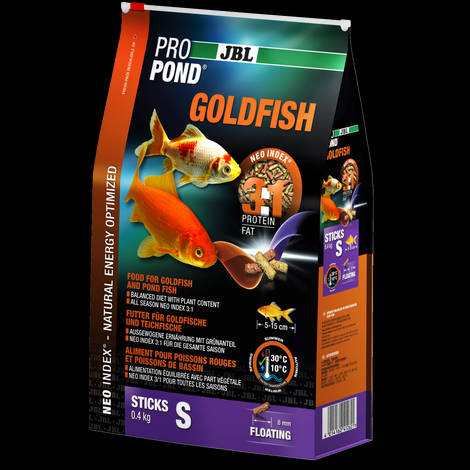 JBL ProPond Goldfish Small - Granulált főtáplálék tavi aranyhalak részére (S) 1,7kg/ 12l