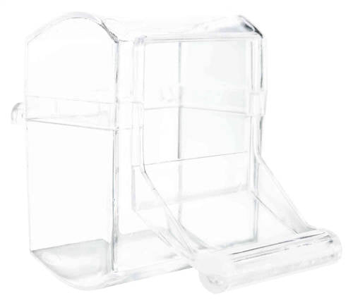 Trixie Bowl with Landing Perch - műanyag etető (többféle színben) madarak részére (70ml/7x7cm)