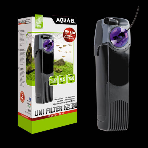 AquaEl Uni Filter UV Power 750 - UV Sterilizátoros akváriumi belső szűrő készülék