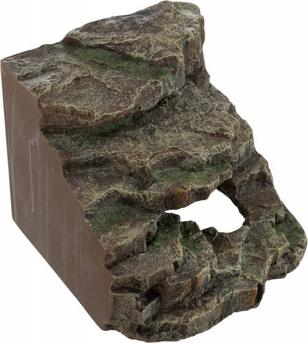 Trixie Corner Rock with Cave and Platform - bújó (poliészter) terráriumba (19x16x18cm)