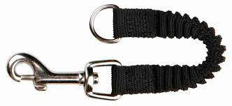 Trixie Shock Absorber - húzáscsillapító (fekete) pórázkiegészítő (M-L) 26cm/20mm