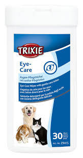 Trixie Eye-Care Wipes - törlőkendő (szemkörnyéki) kutyák és macskák részére (30db)