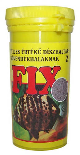 Fix 2 - teljesértékű díszhaltáp (sárga) növendék halak részére (50ml) csak gyűjtőre 10db/#