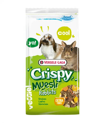 Versele-Laga Crispy Muesli Rabbits - Müzli eleség nyulak részére (1kg)