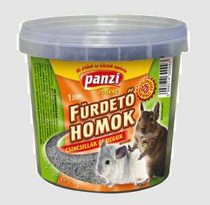 Panzi Fürdető homok - Csincsillák és Deguk részére (vödrös)