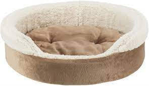 Trixie Cosma Bed - kerek,peremes fekhely (barna,bézs) kutyák részére (55x45cm)