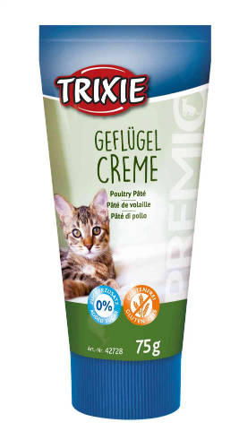 Trixie Premio Geflügel Creme - jutalomfalat krém (csirkés) macskák részére (75g)