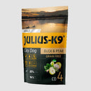 Julius K-9 City Dog Duck,Pear Adult (kacsa,körte) száraztáp - Felnőtt kutyák részére (340g)
