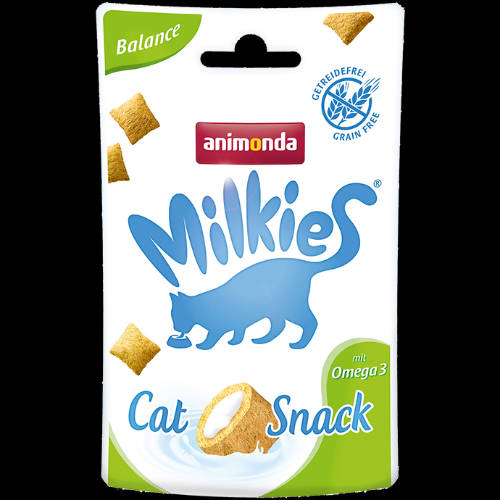 Animonda Milkies Balance (baromfi) töltött párnácska - jutalomfalat - Macskák részére (30g)