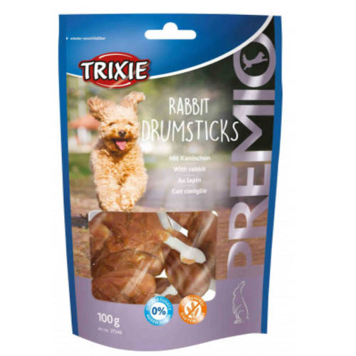 Trixie PREMIO Rabbit Drumsticks - jutalomfalat (nyúl) 8db/100g