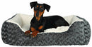 Trixie Kaline - szögletes,peremes fekhely (szürke,krém) kutyák részére (65x50cm)