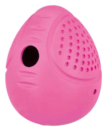 Trixie Roly Poly Snack Egg - natúr gumi játék (jutalomfalat labda) kutyák részére (8cm)