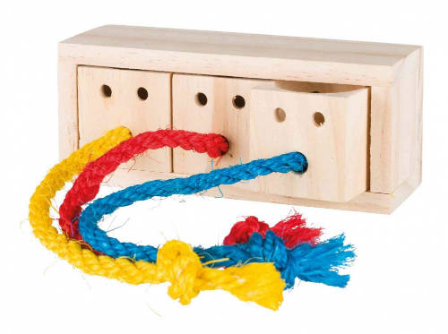 Trixie Snack Cube - Fajáték nagypapagájok részére (16x6x7cm)