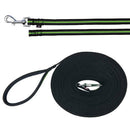 Trixie Fusion követőpóráz - fekete/zöld (10m/17mm)