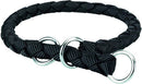 Trixie Cavo - fonott nyakörv - fekete - (L) 47-55/Ø18mm
