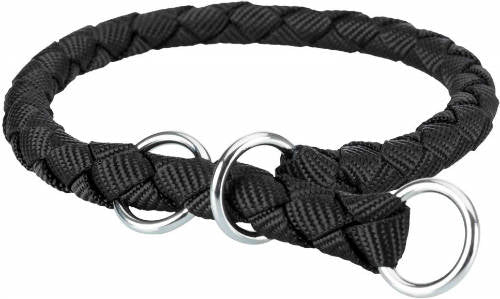 Trixie Cavo - fonott nyakörv - fekete - (S) 30-36/Ø12mm
