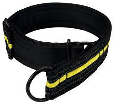 Trixie Fusion Sporting Stop the pull nyakörv - fekete/sárga (S-M) 38-48cm/45mm