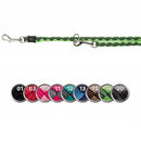 Trixie Cavo Adjustable Leash - póráz (fonott,zöld) kutyák részére (S-M) 2m/Ø12mm