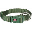 Trixie prémium - nyakörv - sötétzöld - (S-M) 30-34cm/15mm