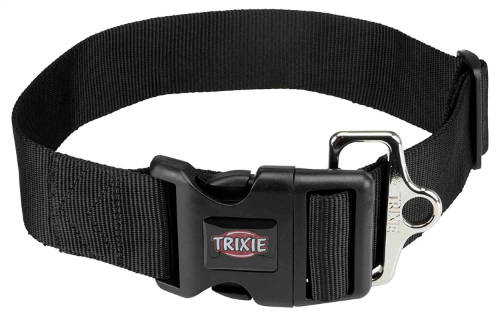 Trixie prémium - nyakörv - fekete - (L-XXL) 55-80cm/50mm