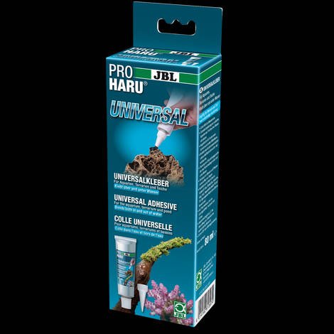 JBL Proharu Universal - univerzális ragasztó (fekete) akváriumokhoz, terráriumokhoz és tavakhoz (80ml)