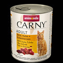 Animonda Carny Adult (marha,csirke,kacsaszív) konzerv - Felnőtt macskák részére (800g)