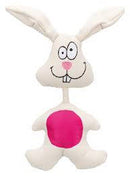 Trixie Fabric Bunny for Dogs - poliészter játék (nyuszi) kutyák részére (29cm)