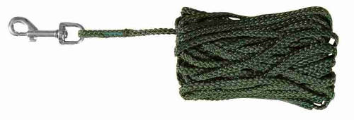 Trixie Tracking Leash - követő póráz - sötétzöld - (5m/Ø5mm)