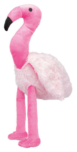 Trixie Flamingo Pluss Toy - plüss játék (flamingo) kutyák részére (35cm)