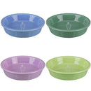 Trixie Ceramic Bowl - kerámia tál (fehér,csíkos) rágcsálók részére (0,2l /Ø14cm)