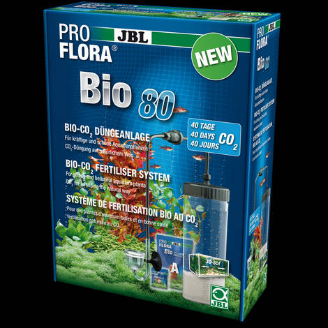 JBL ProFlora Bio80 2 - szerves CO2 műtrágya rendszer üveg diffúzorral