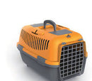 Plana Nomade - szállítóbox (sötétszürke/narancs) 6kg alatti kisállatok részére (48x32x32cm)
