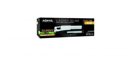 AquaEl Leddy Slim Sunny - LED akváriumvilágítás nyitott akváriumokhoz (10W) 50-70cm