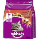 Whiskas Adult Beef +1 - Szárazeledel (marhahússal) felnőtt macskák részére (800g)