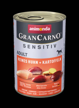 Animonda GranCarno Sensitiv Adult (csirke,burgonya) konzerv - Felnőtt kutyák részére (400g)