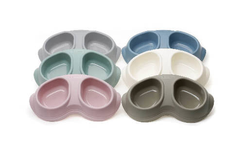 Comfy Plastic Bowl - műanyag tál (menta zöld) kutyák részére (2x0,2l)