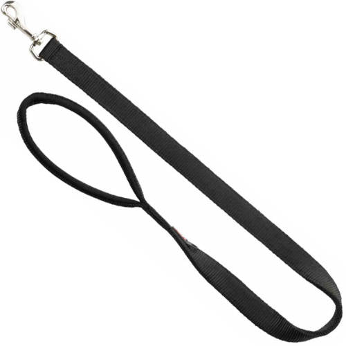 Trixie Premium póráz - fekete (M-L) 1,8m/20mm