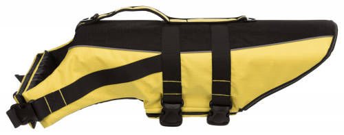 Trixie Life Vest - mentőmellény - sárga/fekete (M) 45-72cm / 30kg