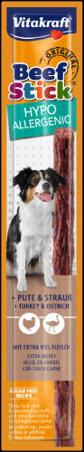 Vitakraft Beef Stick (hipoallergén) jutalomfalat - kistestű kutyák részére (12g)