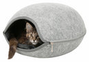 Trixie Luna Cave - nemez bújó (világosszürke) macskák részére (40x24x46cm)