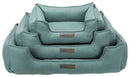 Trixie Talis Bed - négyszögletes, peremes fekhely (menta) kutyák részére (60x50cm)